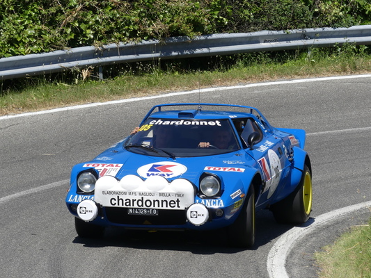 Bernhard Darniche im Lancia Stratos Gruppe 4 (1975) - Vernasca Silver Flag 2018
