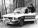 Bernhard Russi und sein Subaru mit dem Kennzeichen UR 5000