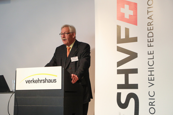 Image: Bernhard Taeschler chairs the Assembly of Delegates, he has now been President for eight years - 8th SHVF Assembly of Delegates on April 29, 2023