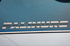 Bertone Cabrio Palinuro (1985) – Geklebter Schriftzug mit dem Namen des Sondermodells