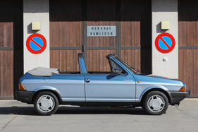 Bertone Cabrio Palinuro (1985) – vergleichsweise elegante Linie dank des voll versenkbaren Verdecks