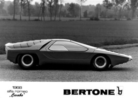 Bertone Carabo (1968) - Bertone Coupé auf dem Alfa Romeo 33 Chassis - Entwurf Marcellon Gandini