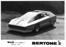 Bertone Navajo (1976) - keilförmiger Entwurf auf der Basis eines Alfa 33 Chassis erbaut