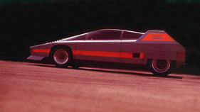 Bertone Navajo (1976) - keilförmiger Entwurf auf der Basis eines Alfa 33 Chassis erbaut