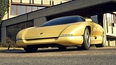 Bertone Nivola (1990) – 9 cm niedriger und 18 cm breiter als die Corvette: der Nivola schien sich förmlich an die Strasse zu schmiegen