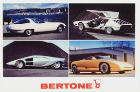 Bertone Nivola (1990) – Jüngster Teil der Bertone-Evolution mit Testudo, Marzal und Stratos Zero
