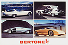 Bertone Nivola (1990) – Jüngster Teil der Bertone-Evolution mit Testudo, Marzal und Stratos Zero
