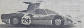 Bertone Panther (1968) – Das Präsentationsmodell von 1967