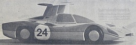 Bertone Panther (1968) – Das Präsentationsmodell von 1967