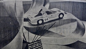 Bertone Panther (1968) – Modell am Turiner Autosalon 1967