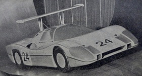 Bertone Panther (1968) – Modell am Turiner Autosalon 1967