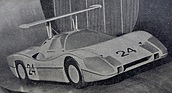 Bertone Panther (1968) – Modell am Turiner Autosalon 1967