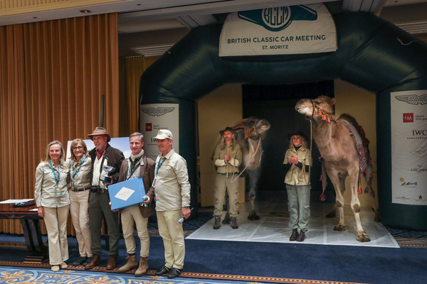 "Best Dressed Team" - da sind sogar die Kamele beeindruckt - 30. BCCM St. Moritz "Safari Edition" 2024