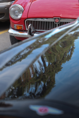 Best of Britain - MGB und Bentley - Swiss Classic British Car Meeting Morges 2017