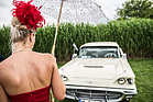 Bild: Bestaunter Ford Thunderbird - Classic Days Schloss Dyck 2014