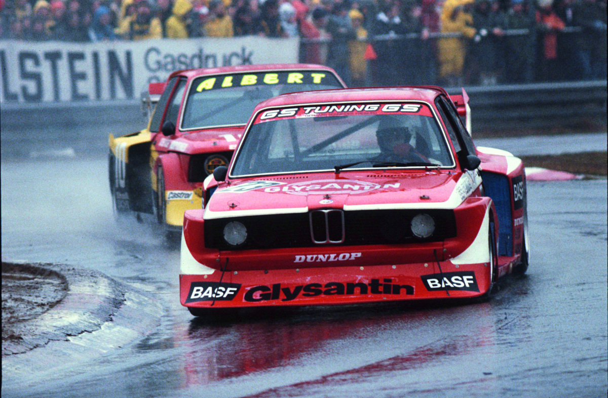 Bester Saugerpilot - Hans-Georg Bürger gelang ein hervorragender Einstand in der  DRM und fuhr den Turbos um die Ohren wie hier in Zolder