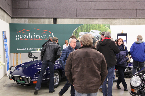 Besucherandrang beim Goodtimer - Oldtimermesse St. Gallen 2018