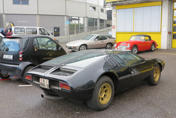 Image: Visitor vehicle at the Auto-Moto-Klassik Basel - De Tomaso Mangusta