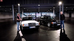Biedermann Mercedes-Benz 190 und Brandstifter Mercedes-Benz 190E 2.5-16 Evo II - aus der 19. (virtuellen) Bremen Classic Motorshow 2021 Biedermann Mercedes-Benz 190 und Brandstifter Mercedes-Benz 190E 2.5-16 Evo II - aus der 19. (virtuellen) Bremen Classic Motorshow 2021