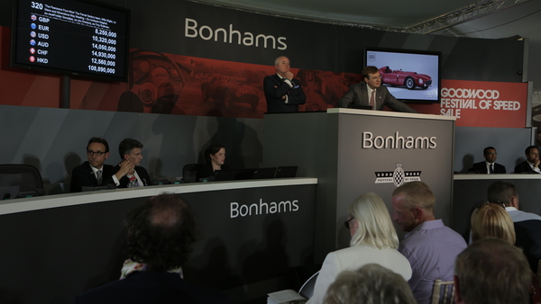 Bietet jemand mehr - Ferrari 375 Plus von 1954 unter dem Hammer