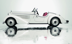 Picture from the book 'The Audi Book' by teNeues - Audi Front 225 Roadster from 1935