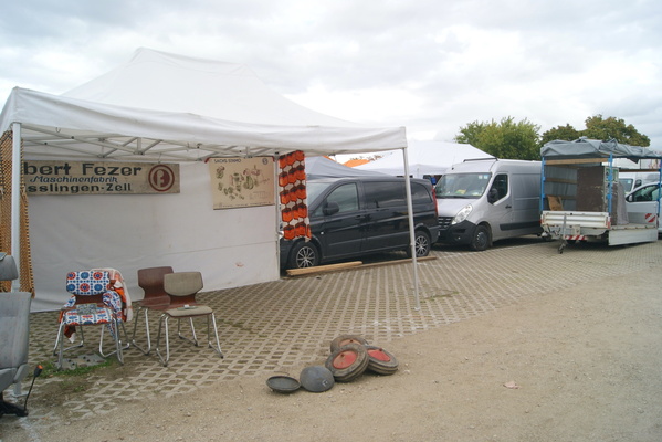 Bild mit Seltenheitswert: Nur die wenigsten Standflächen blieben leer – Veterama Mannheim 2022