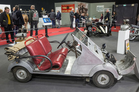 Biscooter G&R Voisin (1950) - Kleinwagen von damals - Rétromobile Paris 2019