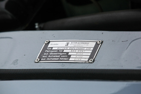 Bitter CD (1978) - Typenschild