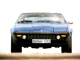 Bitter Diplomat CD (1978) - Frontansicht mit Klappscheinwerfern Bitter Diplomat CD (1978) - Frontansicht mit Klappscheinwerfern