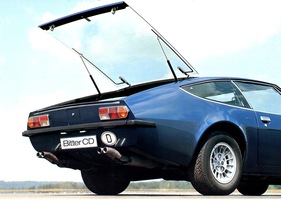 Bitter Diplomat CD (1978) - der Kofferraum war durch die aufklappbare Heckscheibe zugänglich