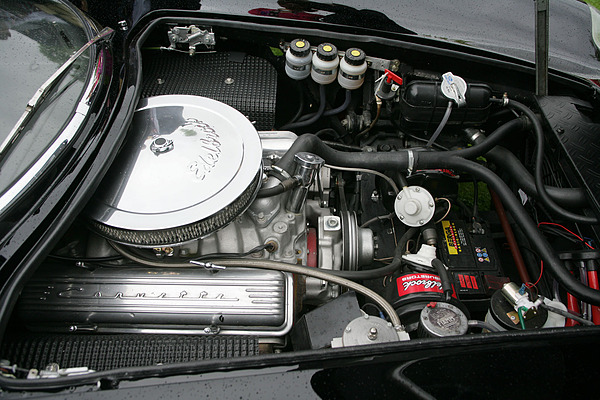 Bizzarrini 5300 GT (1966) - Blick in den Motorraum