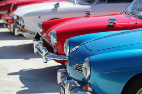 Blau-Rot-Weiss - im Vordergrund ein blauer Deutscher, gefolgt von einem roten Engländer und einem weissen Italiener - Dolder Classics August 2018 Blau-Rot-Weiss - im Vordergrund ein blauer Deutscher, gefolgt von einem roten Engländer und einem weissen Italiener - Dolder Classics August 2018