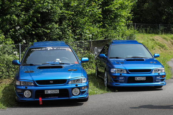 Blau zu Blau - Subaru Impreza - Youngtimer Stockental 2025
