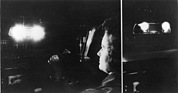 Blendungsfreier Rückspiegel - eine Neuheit von Lucas - Genfer Automobilsalon 1964