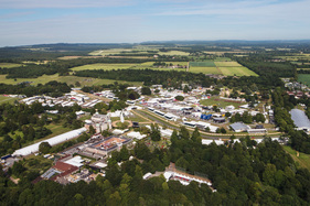 Blick auf das Gelände des Festivals - Goodwood Festival of Speed 2015