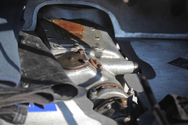 Blick auf ein unverkleidetes Wilson-Vorwählgetriebe - Dolder Classics September 2016