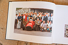Bild: Blick in das Buch der Obrist-Erinnerungen - Rennfahrerzusammenkunft