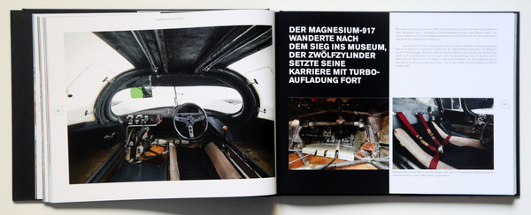 Blick in den 917 - Buch "Mythos Le Mans - Die Porsche-Sieger. Autos - Technik - Fahrer"