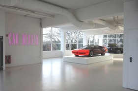 Blick in den "Car Heaven" der weißen Etage – im Museum in Dortmund Blick in den "Car Heaven" der weißen Etage – im Museum in Dortmund