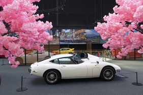 Blick in die Ausstellung – Sonderausstellung "Big in Japan" in der Autoworld Brüssel