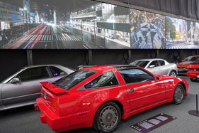 Blick in die Ausstellung – Sonderausstellung "Big in Japan" in der Autoworld Brüssel