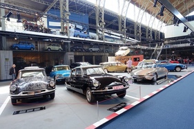 Blick in die Ausstellung – Sonderausstellung "Citroën DS – An Icon Turns 70" Autoworld Brüssel Blick in die Ausstellung – Sonderausstellung "Citroën DS – An Icon Turns 70" Autoworld Brüssel