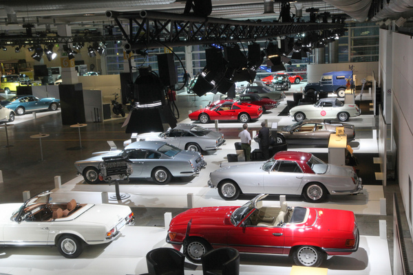 Blick in die Classic Halle - Auto Zürich 2021