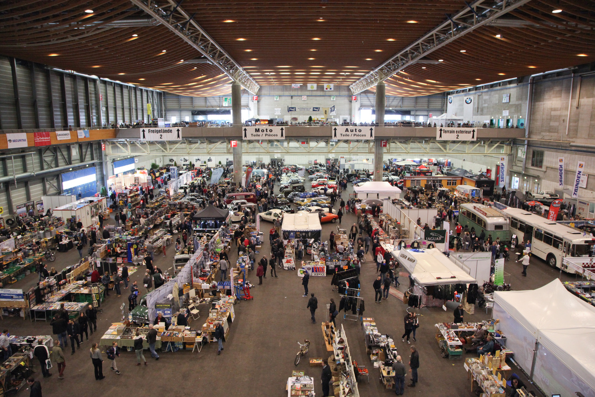 Blick in die Halle 1 - OTM Fribourg 2018