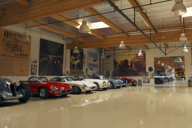 Blick in die "Sammlung" - Besuch in Jay Lenos "Garage"