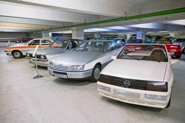 Bild: Blick in die Sammlung von Opel Classic