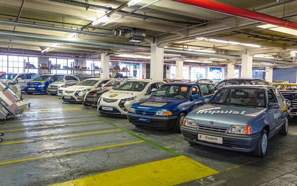Bild: Blick in die Sammlung von Opel Classic