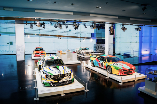 Blick-in-die-Sonderschau - BMW Art Cars Sonderschau im BMW-Museum in München 2018