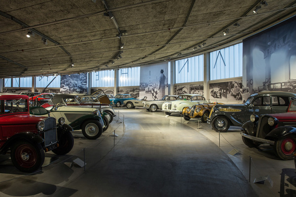 Blick in die Sonderschau - BMW-Sonderausstellung im Pantheon 2018