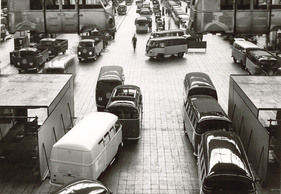 View of T1 production at the Hanover plant in July 1957